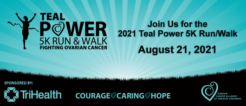 Teal Power 5k Run and Walk August 21, 2021
